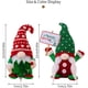 thumbnail image 4 of 2 gnomos navideños de peluche con sombrero doblado: decoración enana elfa sueca para escritorio, repisa, árbol, ventanal: decoración navideña ideal y regalo de cumpleaños., 4 of 7