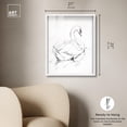 thumbnail image 4 of Graceful Swan I Shadowbox Print Farmhouse Art by Art Remedy, White Frame, 20 x 24, 4 of 6
