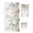 Multicolor, variant on Eucalyptus Leaves Floral Towel Set of 3, Soft Microfiber Bath Towels, Hand Towel, Washcloths, Vintage Farmhouse Botanical Quick-Dry Absorbent Towels for Bathroom Kitchen Hotel Beach Gym Spa
