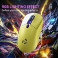 thumbnail image 4 of Wired Game Mouse 6 Levels DPI Adjustable Up to 12800DPI Instant A825 Chip RGB Macro Programming Ergonomic Design Universal Mouse, 4 of 9