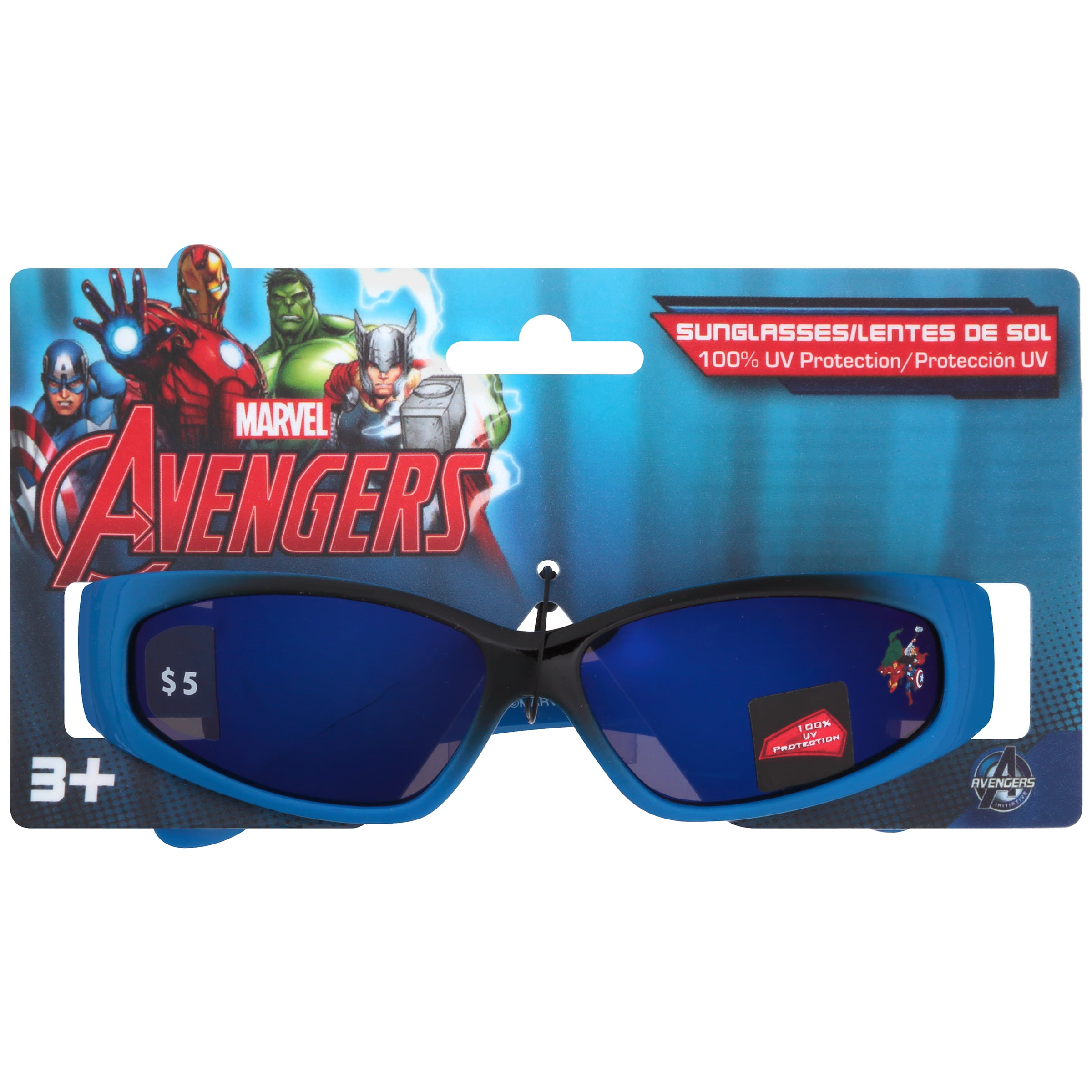 Marvel Avengers Mirrored Kindersonnenbrille 100% UV-Schutz 