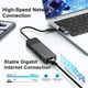 thumbnail image 5 of Hub adaptador USB C a Ethernet ALL-LUCKY 4 en 1 con 3 puertos USB 3.0, 5 of 8