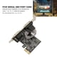 thumbnail image 4 of Tarjeta de expansión en Serie PCIE, Interfaz PCIe X1 Ampliamento Utilizada 2 Puerto PCI Express RS 232 Tarjeta de Puerto Serie DB9 para de Seguridad Párrica, 4 of 7