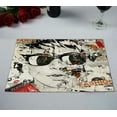 thumbnail image 2 of ABPHQTO Juego de 2 manteles individuales de mesa para adolescentes modernos 30x45 cm, 2 of 2