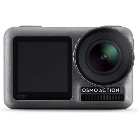 Restored DJI Osmo Action - 4K Action Cam 12MP Digital Camera with 2 Displays - Black (Refurbished)