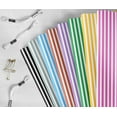thumbnail image 6 of Soimoi 8 Pc Fat Quarter Bundle,Rainbow StripesPrint 18"x 22"DIY Patchwork-100% CottonPre-Cut Quilting Fabric Multicolor, 6 of 7