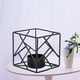 thumbnail image 3 of Portaves geométrico Ve de té votiva Candebro Boda negro Zulema porta vela, 3 of 7