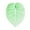 Serene Green, variant on Philodendron Gloriosum Leaf Pillow - Moody Green