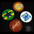 thumbnail image 1 of Juego de posavasos QMX Firefly con licencia oficial con soporte, 1 of 1