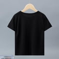 thumbnail image 4 of Cethrio Boys Activewear T-shirts, Quick-drying Short Sleeve Summer Casual Athletic Tops Black Size 8, 4 of 6