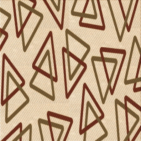 

Ahgly Company Indoor Square Patterned Golden Blonde Gold Area Rugs 8 Square
