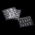 thumbnail image 4 of 50 Hojas de Pegatinas 3d para uñas, Pegatinas de Flores de Mariposa para uños, Pegatinas Estereoscópicos para decoración de uñas en Aliviar, Autoadhesivas, Varios Estilos,, 4 of 7