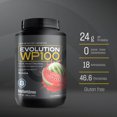 thumbnail image 2 of Proteína de suero de leche Evolution Nutraceutical WP100 Sandia Bote de 1400g, 2 of 8