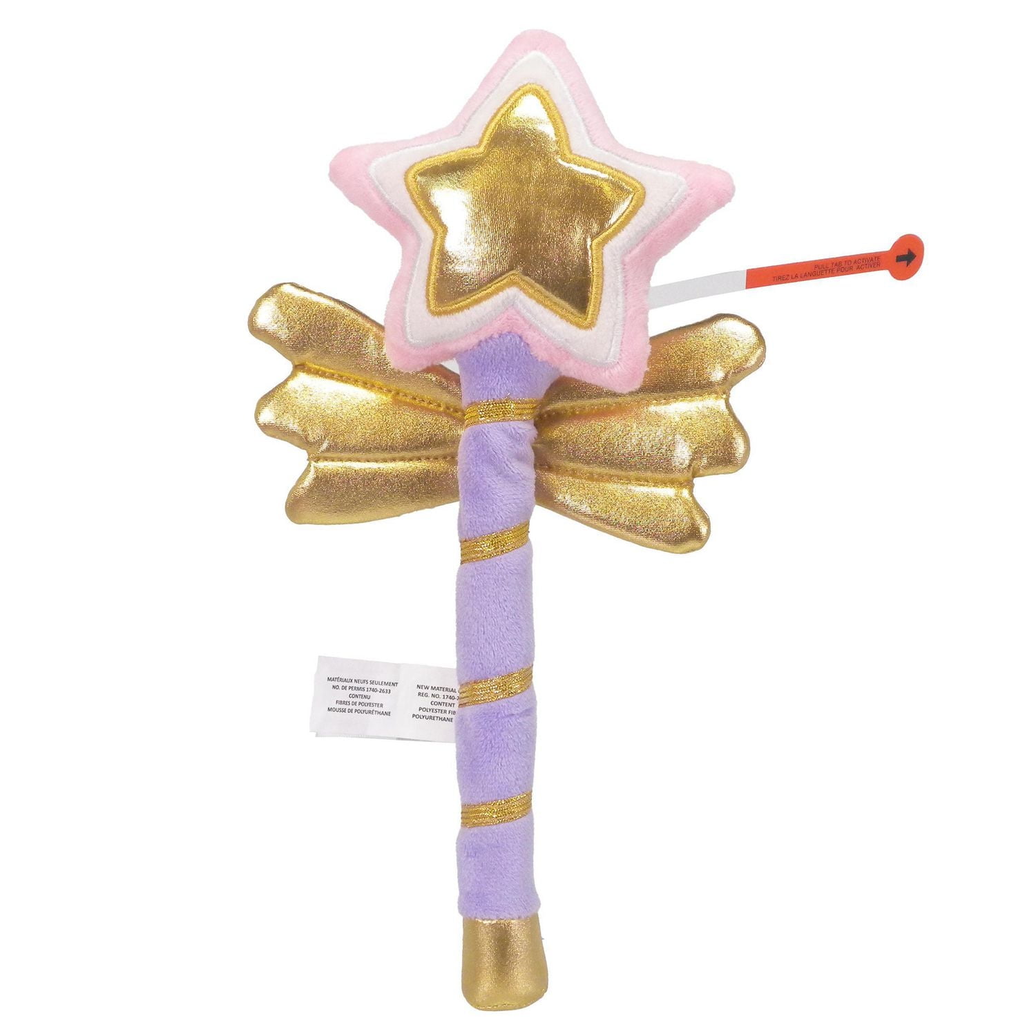 Kid Connection- Light up wands-golden star