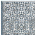 thumbnail image 2 of SAFAVIEH Martha Stewart Geometric Indoor/Outdoor Area Rug, Blue/Cream, 6'7" x 9', 2 of 5