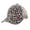 Brown, variant on Women's Leopard Print Ponytail Baseball Cap High Messy Bun Mesh Trucker Hat Adjustable Outdoor Casual Sun Visor Size:One Size