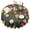 Pioneer Flower Floral, variant on Pioneer Flower Floral Print Pattern Round Tablecloth 60"x60",Wrinkle Wipeable Table Cloth for Kitchen Dining Room Picnic Patio Party