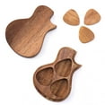 thumbnail image 1 of Boîte de Rangement en Forme de Guitare avec Accessoires pour Guitare en Bois 2 Options, 1 of 7