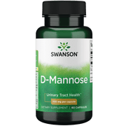Swanson D-Mannose 700 mg 60 Capsules