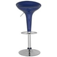 thumbnail image 3 of Safavieh Sacha 23.2"-31.7" Bar Stool in Navy Blue, 3 of 5