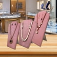 thumbnail image 2 of Shop Display Necklace Bust Lint Fabric Sturdy Base Accessory for Merchandising, 2 of 18