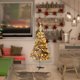 thumbnail image 4 of Adornos navideños, regalos navideños, árbol de Navidad iluminado con copos de nieve, equipado con bisagras avanzadas, árboles artificiales, soporte de metal y puntas de ramas para una decoración navid, 4 of 6