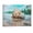 Picture 4, variant on JRXY Beach Waves Wall Art Ocean Decor Sands Seashell Starfish Nature Pictures Blue Canvas Artwork Turquoise Wall Art for Bathroom Bedroom Living Room Office Kitchen Wall Decor 20x16 inches Picture 5