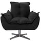 thumbnail image 1 of Sillón Odette B base de metal - Negro WEIK Odette, 1 of 5
