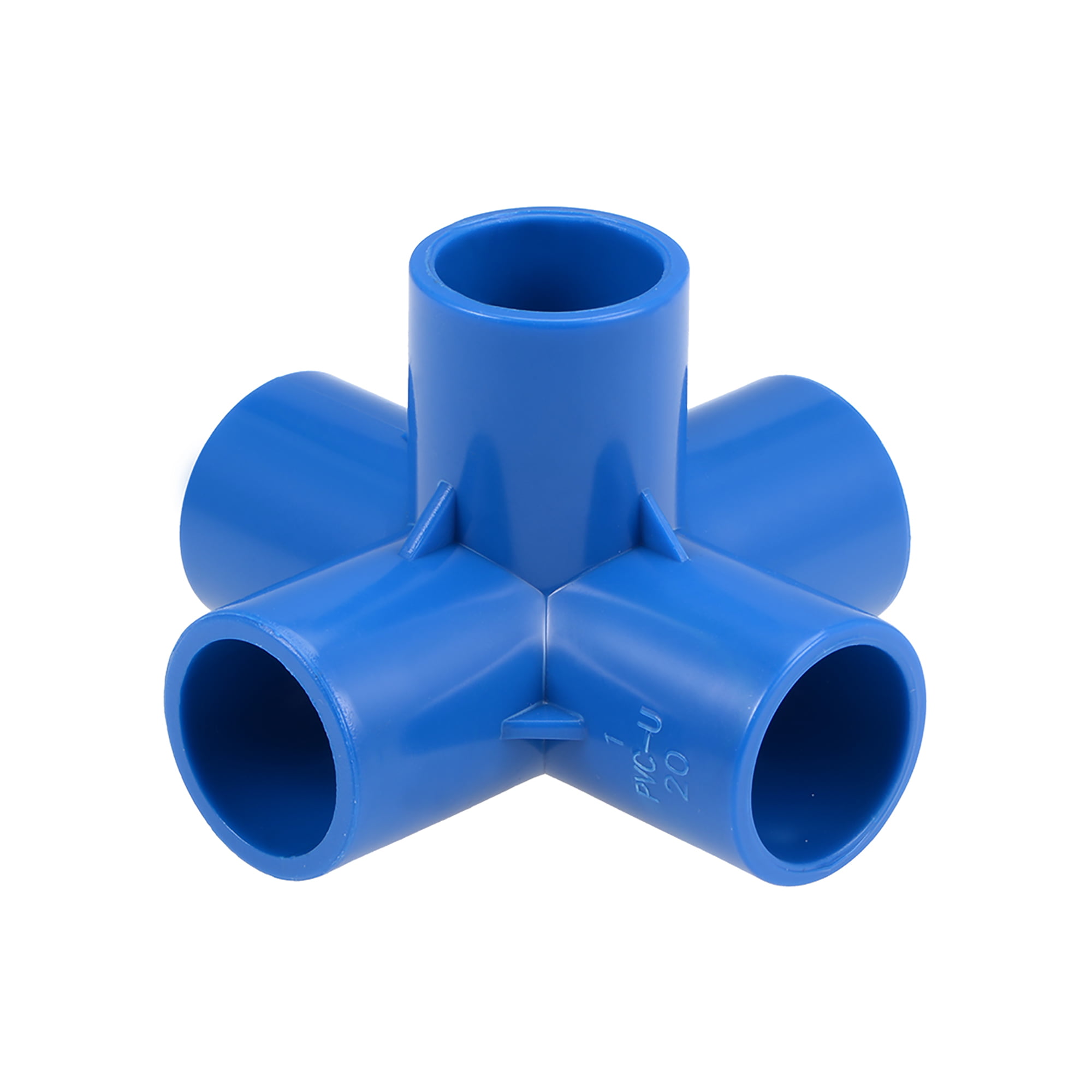5Way Elbow PVC Pipe Fitting,Furniture Grade,1/2inch Size Tee Corner