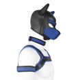 thumbnail image 4 of A-Waroom Unisex Full Face Hood Mask with with Collar Armband and Shoulder Strap, 4 of 5