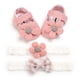 thumbnail image 1 of Zapatillas para bebés, niños y niñas, botines acogedores de lana, calcetines cálidos de fondo suave con dibujos animados, zapatos de cuna para recién nacidos Vhermosa 223451-6, 1 of 6