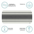 thumbnail image 2 of GelPro Contemporary/Traditional Stripes Gray/White Kitchen Mat, 20 in x 48 in, 2 of 5