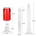 thumbnail image 3 of 10 Pack Flameless Taper Candles LED Window Candles with Removable Holders Holiday Wedding Party Decorations, 3 of 6