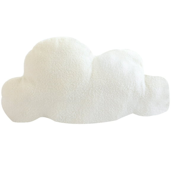 Coussin Décoratif en Peluche en Forme de Nuage pour Canapé, Portable, Mignon, en Coton PP