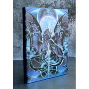 Dragons Lair Fantasy Night Blade Moon Dragon Embossed Journal Diary Notebook