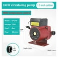 thumbnail image 2 of 165W Temperature Control Automatic Central Heating Circulating Pump 220 Household Heating Hot Water Circulation Pump ,Powerful, 2 of 7