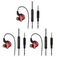thumbnail image 4 of Tholdsy Auriculares con cable Conector de cable TPE de 3,5 mm Cubierta de silicona Auriculares internos Llamadas de voz Auriculares con Type1 NO1, 4 of 6
