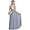 Dusty Blue, variant on ETHAN A-Line One-Shoulder Floor-Length Chiffon Junior Bridesmaid Dress With Ruffle Peach Size 2