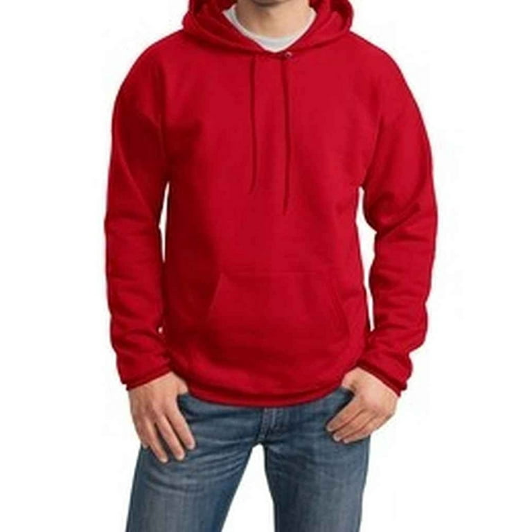 Hanes Mens Ultimate Cotton Heavyweight Pullover Hoodie Sweatshirt