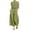 Green, variant on Maean Women's Wide Leg Jumpsuits with Pockets Trendy Sleeveless Cotton Linen Elastic Waist Loose Zipper Rompers
