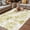 Yellow, variant on Watercolor Forest Green Outdoor Rug for Patio/Deck/Porch, Non-Slip Large Area Rug 3 x 5 Ft, Abstract Art Modern Trees Indoor Outdoor Rugs Washable Area Rugs, Reversible Camping Rug Carpet Runner