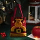 thumbnail image 5 of Bolsas de Regalo Navideñas con Cordón | Bolsa de Poliéster Multicolor para Dulces Navideños de 34 X 20 Cm | Bolsa Grande de Manzanas de Caramelo para Regalos de Nochebuena, Cumpleaños, Bodas y Aniver, 5 of 6