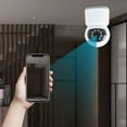 thumbnail image 1 of Cámara de seguridad inteligente, cámara HD 1080p, Wi-Fi de 2,4 GHz con visión nocturna, audio bidireccional, detección de movimiento y almacenamiento de tarjetas, minicámara Wi-Fi., 1 of 9
