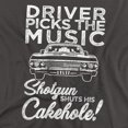 thumbnail image 2 of Supernatural Driver Picks Music Women's T Shirt, Charcoal, Medium, 2 of 6