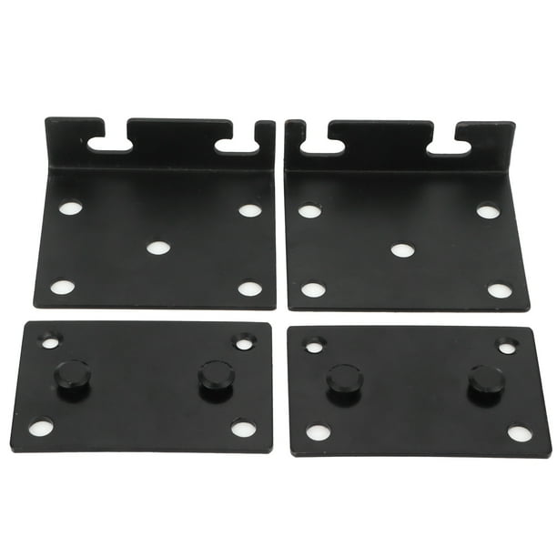 Superay - Marco De Cama De Metal, Base De 9 Patas, Soporte De 8 Pulgadas Para Somier, Tamaño Queen, Fácil De Montar, Color Negro