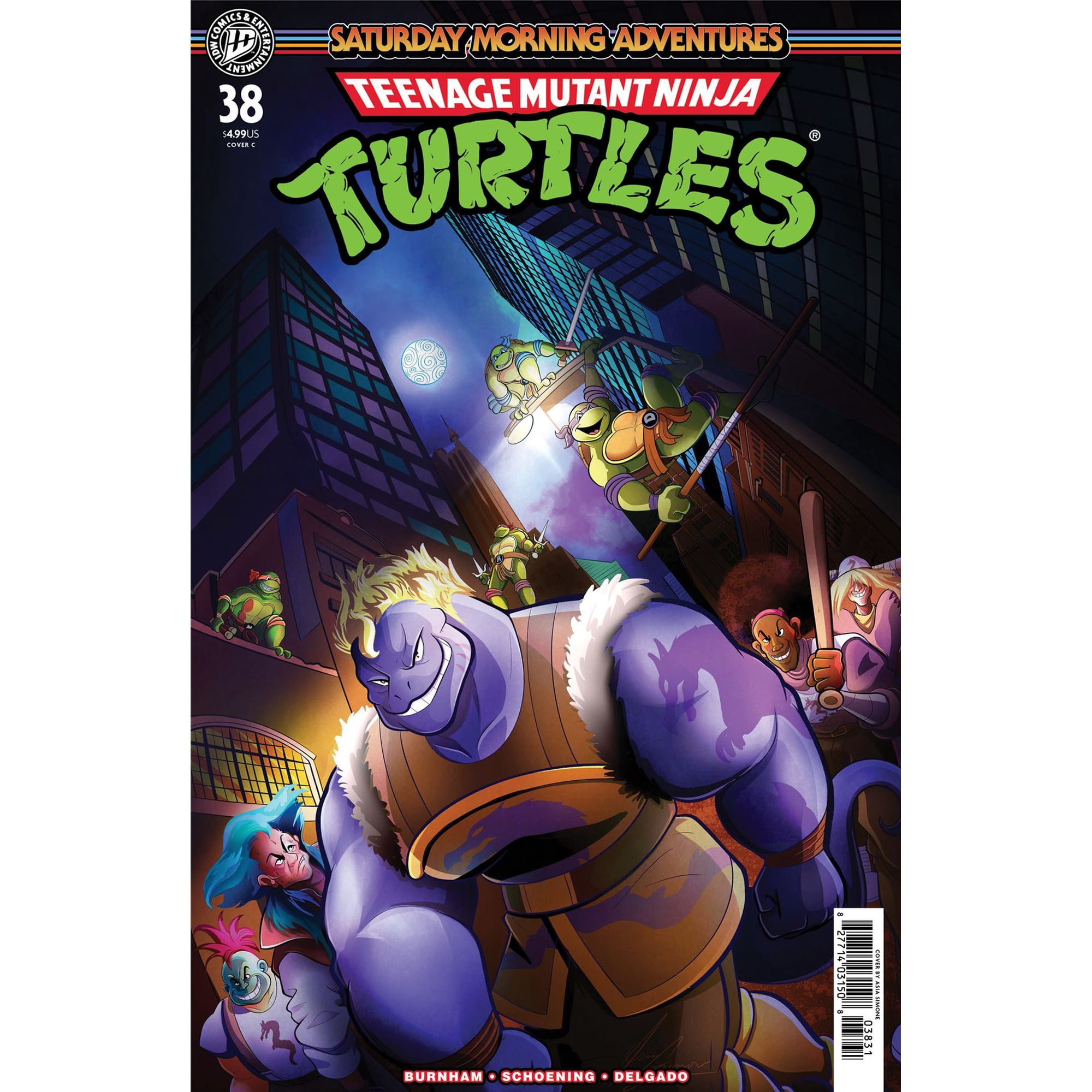 Teenage Mutant Ninja Turtles: Saturday Morning Adventures #38 Variant C (Simone) IDW Publishing Comic Book 2026