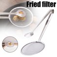 thumbnail image 2 of VALINK Stainless Steel Fine Mesh Strainer Oil-Frying Filter Spoon For Fried Food Salad BBQ Multi-functional Kitchen Tool, 2 of 6