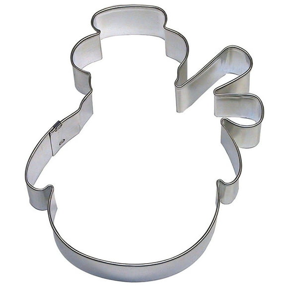 Snowman With Scarf Cookie Cutter 4.25 in