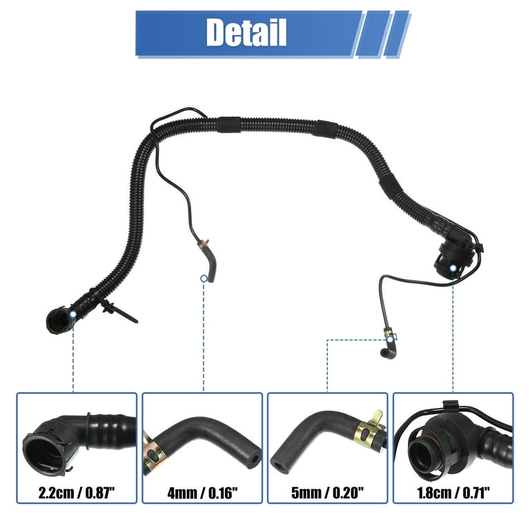 Unique Bargains 25193343 PCV Valve Tubing Positive Crank