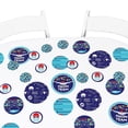 thumbnail image 7 of Big Dot of Happiness Making Waves - Swim Team - Birthday Party Giant Circle Confetti - Swimming Party Decorations - Large Confetti 27 Count, 7 of 7